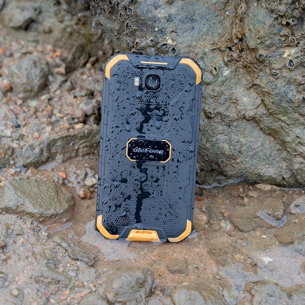 Armor X6 IP68 Rugged Waterproof Mobile Phone 5" Android 9.0 MTK6580A/W Quad Core 2GB+16GB Face ID 4000mAh 3G Smartphone